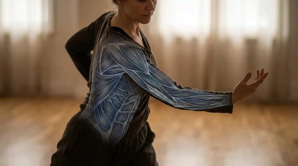 Fascie milují pomalý spirální pohyb